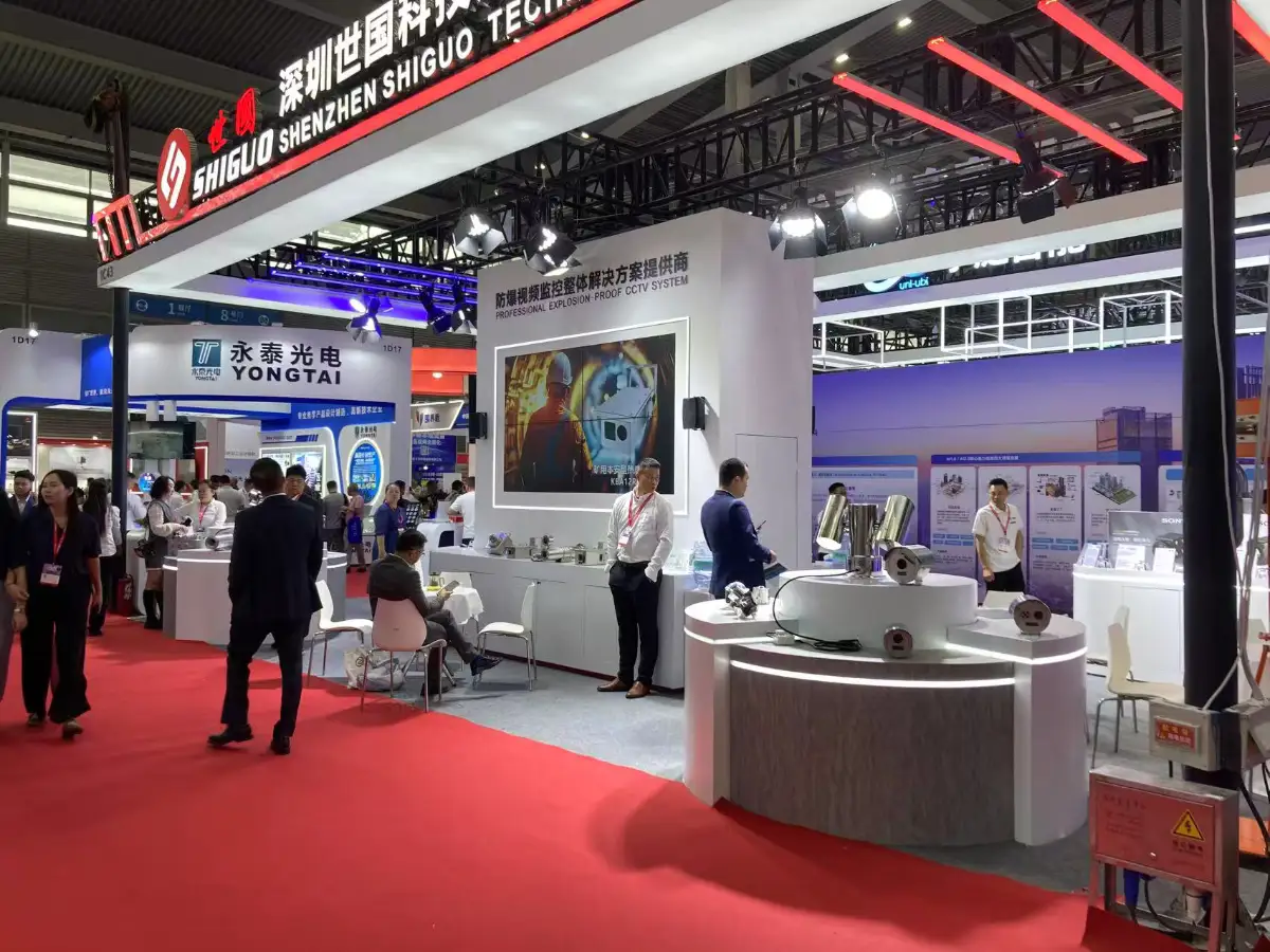 Defend Technology Booth Setup at 2025 Shenzhen CPSE Security Expo